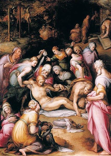 Lamentation over the Dead Christ